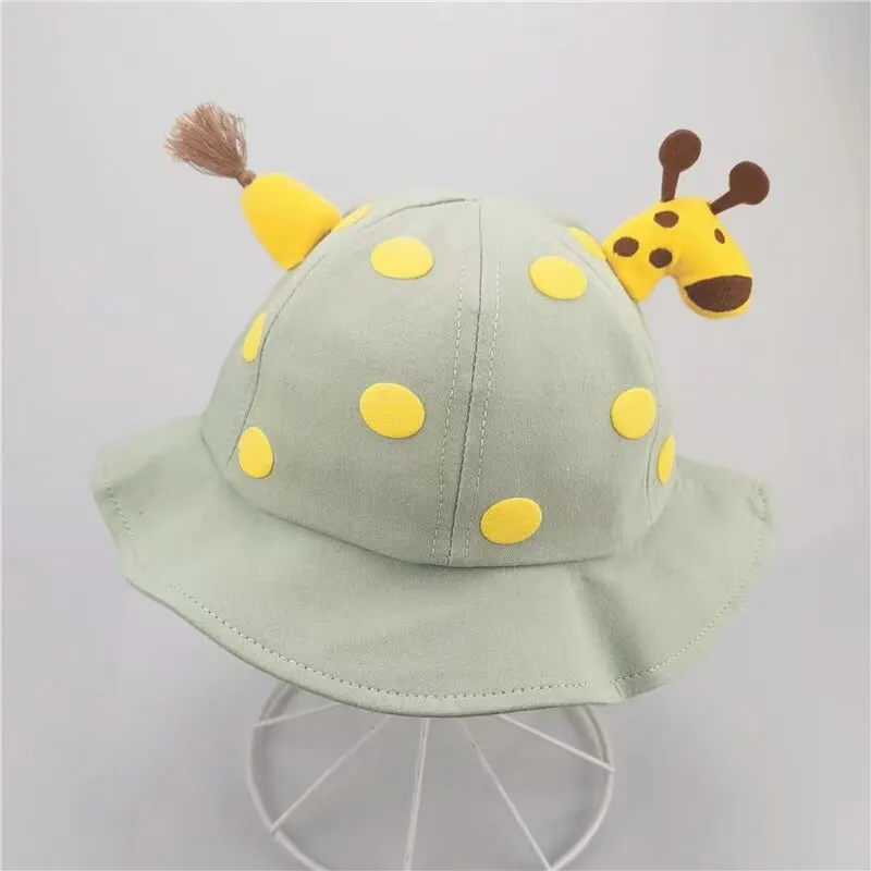 Cappello da pescatore di cervo per bambini cappello da bambino con parasole carino per ragazzi e ragazze