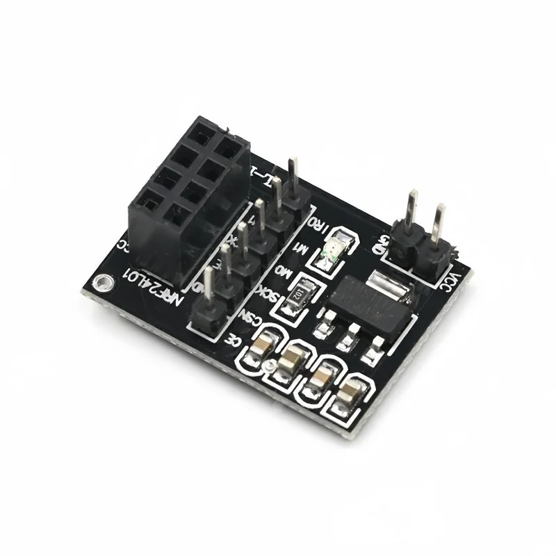 

10pcs NRF24L01 Adapter Board 3.3V for Wireless Module Smart Car Robot Arduino DIY