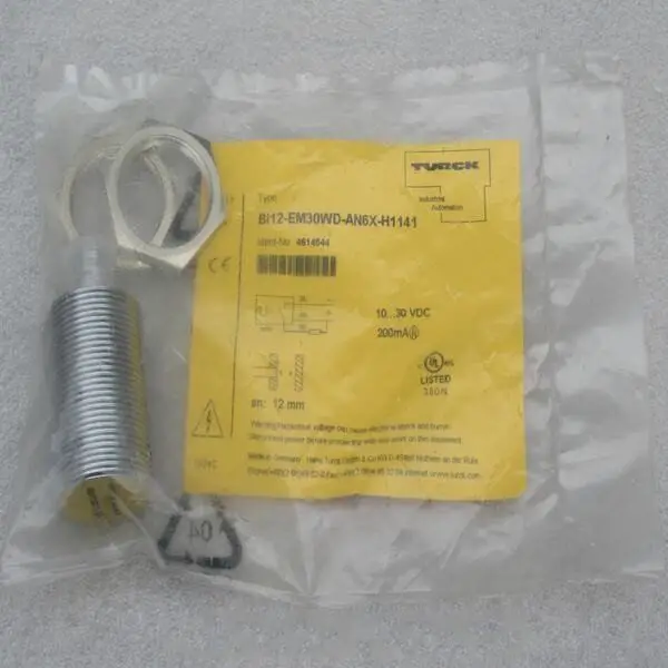 1PC New TURCK Proximity Sensor BI12-EM30WD-AN6X-H1141 Fast Ship #YP1