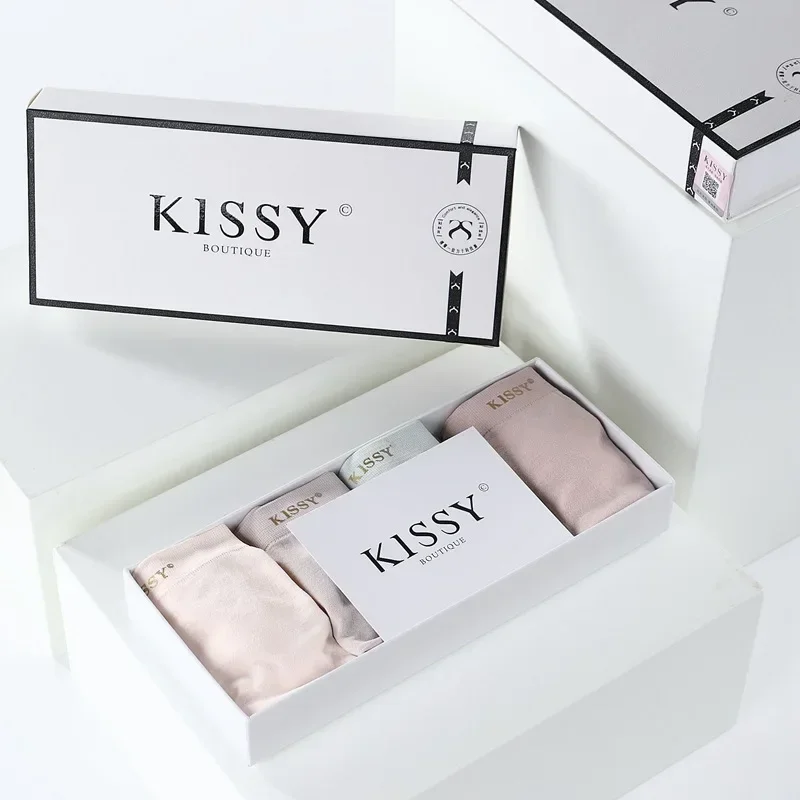 Kissy seamless underwear high elastic comfortable breathable ladies briefs 4 in 1 DZZ03