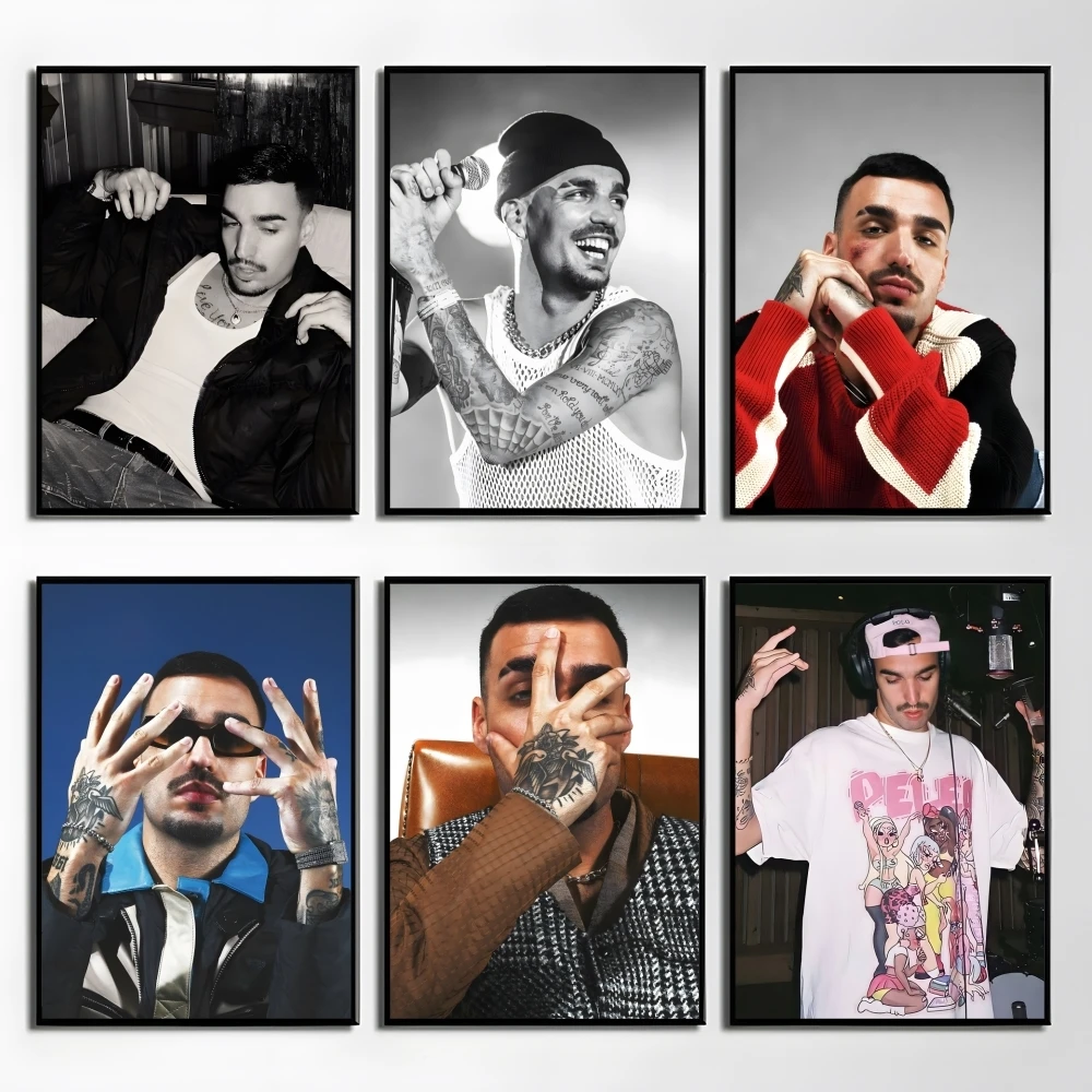 

Rapper Singer R-Rels B Poster Elegant And Affordable Wall Art Stickers For Dormitory Living Room And Bedroom Spaces