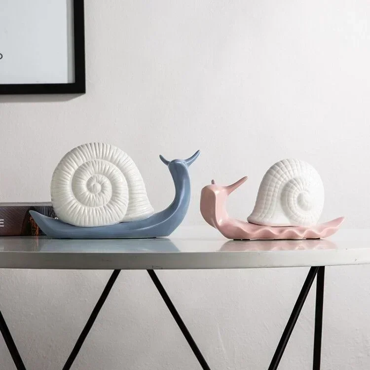 American country snail decoration living room wine cabinet bedroom decoration new house gift home accessories