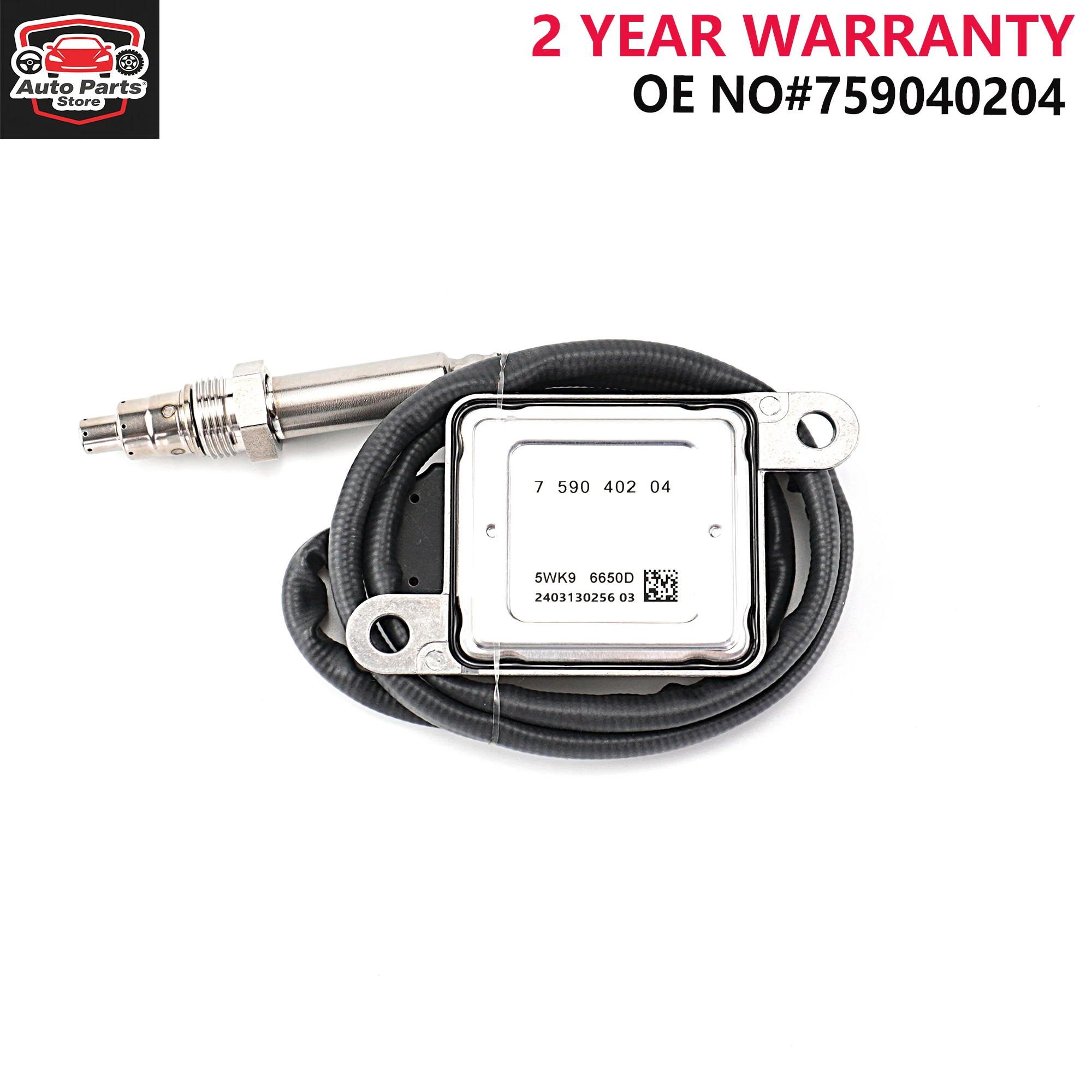 

NEW 759040205 Nitrogen Oxide Sensor 5WK96650D 5WK9 6650D For BMW 5er F10 F11 523i 528i 530i N53 NOx Sensor