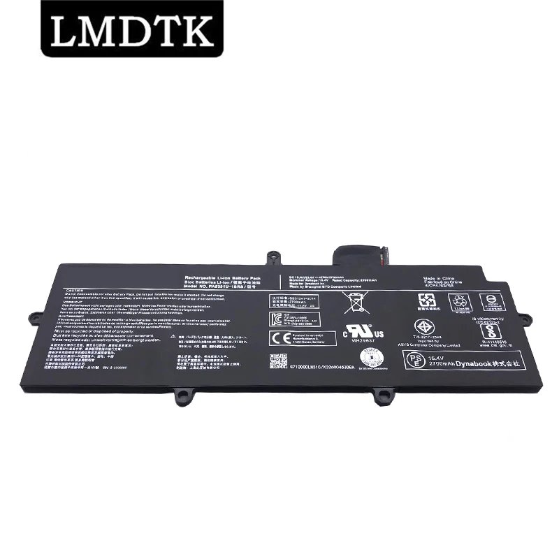 LMDTK New PA5331U-1BRS 15.4V 42WH Laptop Battery For Toshiba Portege Dynabook PTG TEC X30L A40-G R30-A A30-E-10N AK01B AK40B