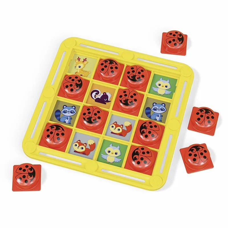 

Kindergarten educational toys pairing memory training questions card game board