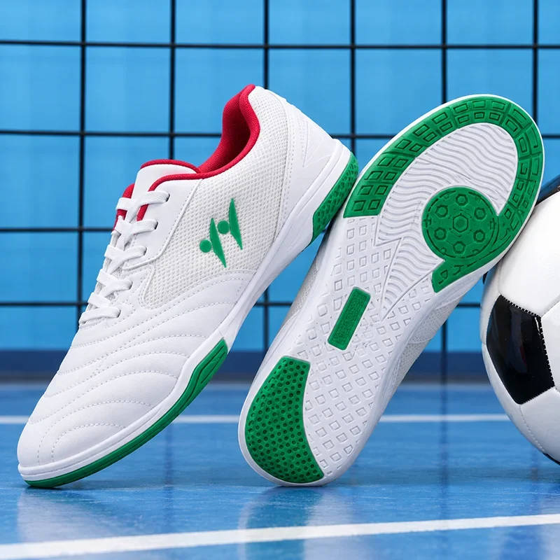 New Men Soccer Shoes Football Boots Sneakers Match Indoor Non-Slip High-quality Futsal Grass High-top Hot-selling Outdoor
