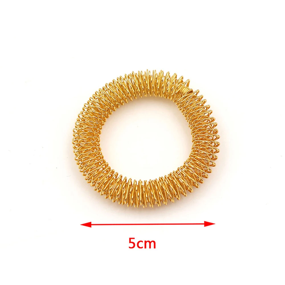 

Copper Acupuncture Bracelet Elastic Chinese Medicine Acupuncture Ring Mini Pain Therapy Blood Circulation for Elders