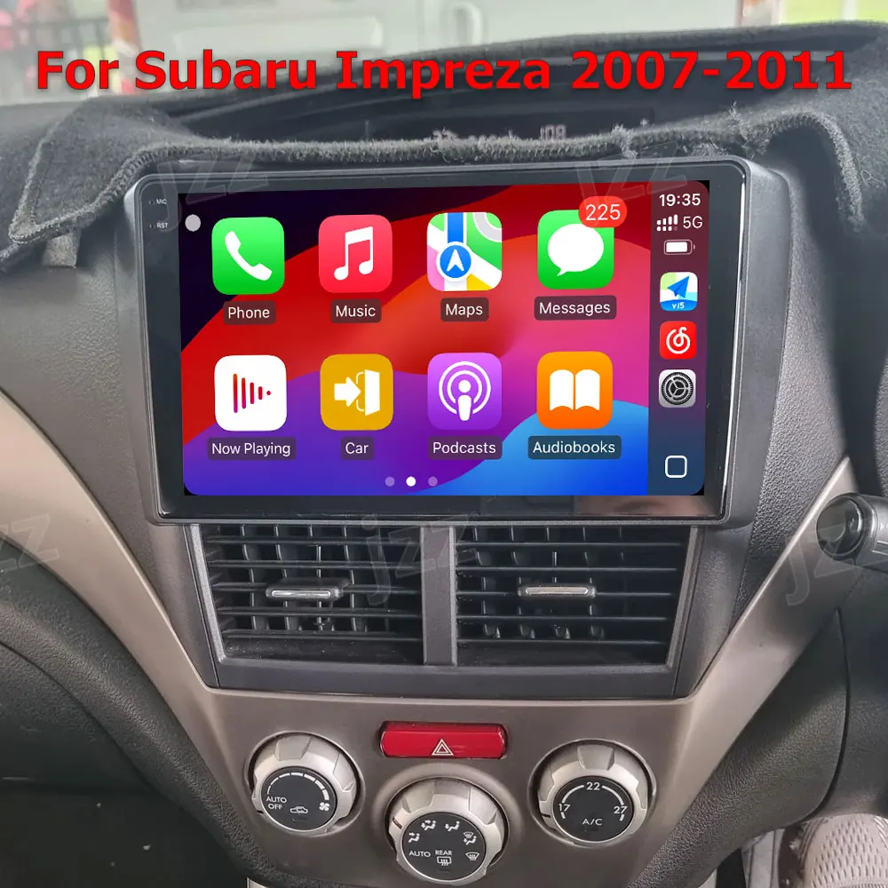 

6-128GB Wireless CarPlay/Android Auto Upgrade Kit for Subaru Forester 2008-2012 Impreza 2007-2011 Multimedia Video Player 2 DIN