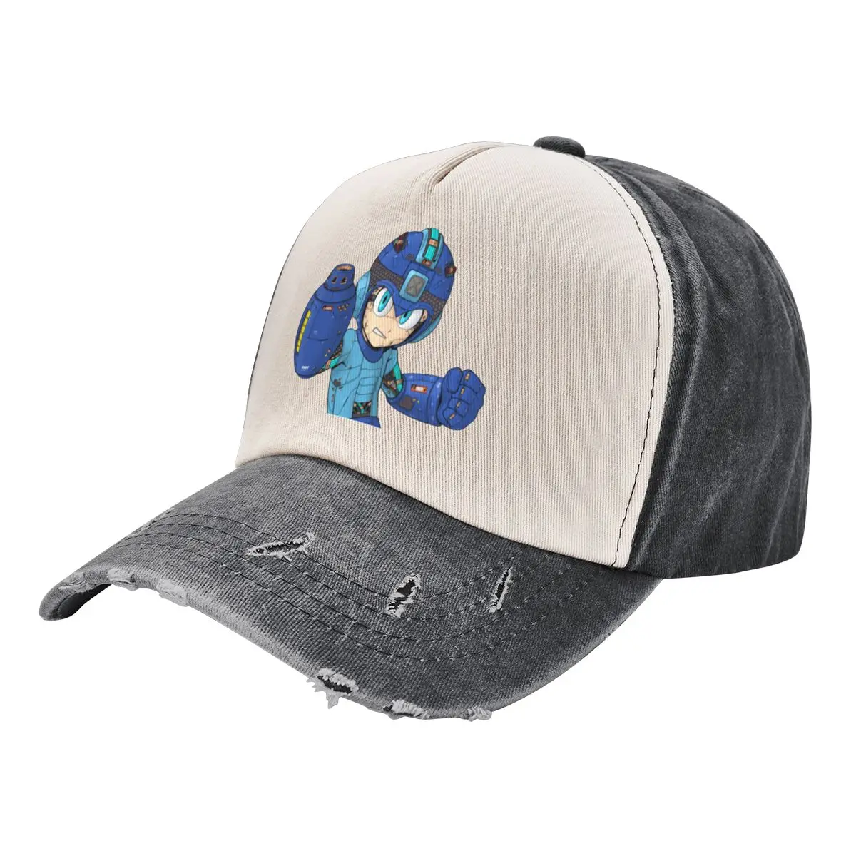 

HS Mech - Megaman ; Fanart/Fanmade Baseball Cap summer hat tea Hat Vintage Women Hats Men's