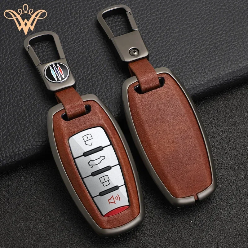 

Car Key Case Cover For Great Wall Haval Jolion 2022 H6 H7 H4 H9 F5 F7 F7X F7H H2S GMW Dargo Shell Fob Accessories