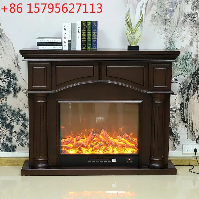 

1.5 meters European decorative fireplace cabinet simulation flame American fireplace rack heating fireplace decorative cabinet