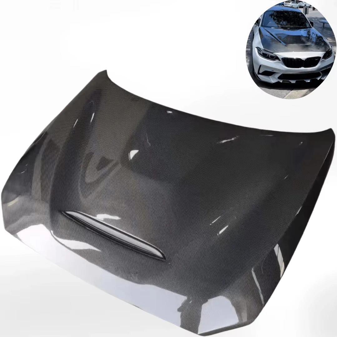 

GTS Style Carbon Fiber Front Hood Bonnet for F87 M2 F22 F23 2 Series 2014-2019 Customized