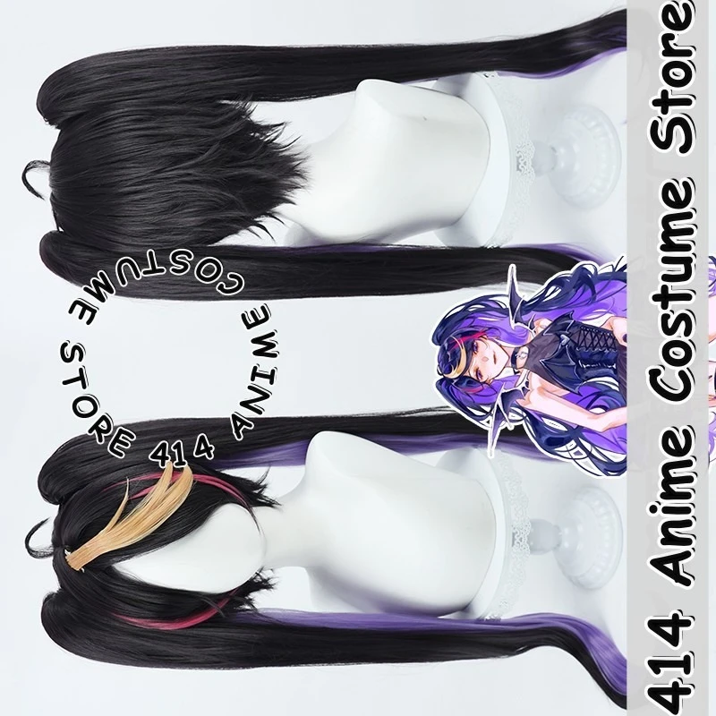 

Game & Anime Shu Yamino Cosplay Wig Nijisanji EN VTuber Heat-Resistant Fiber Synthetic Hair
