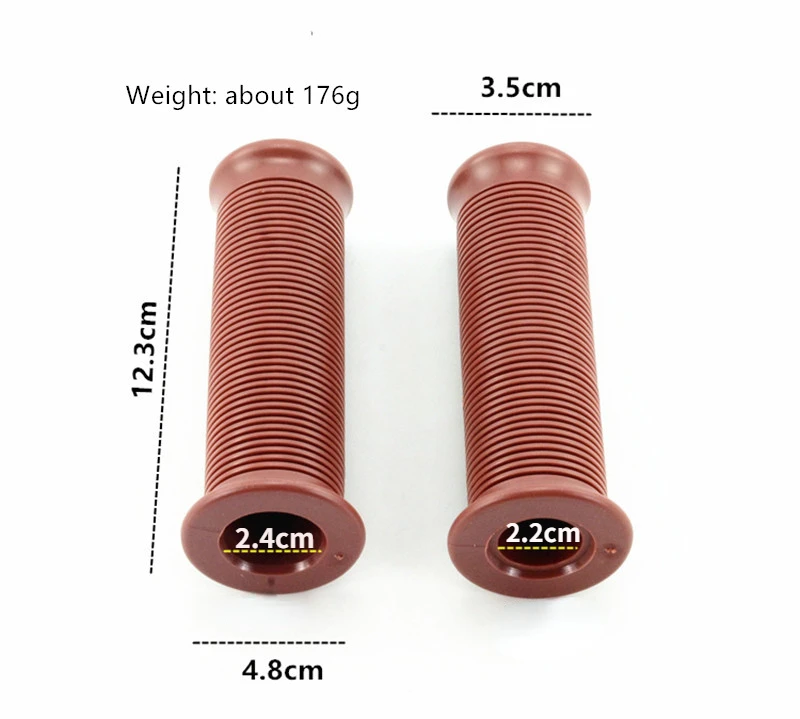 4 Colors Available Cafe Racer Parts 22MM  Rubber Motorbike Grip for Moto Handlebar Motorcycle Handle Grips