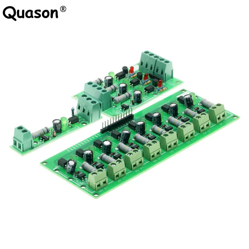 AC 220V 1/3/8 Channel MCU TTL Level 8 Ch Optocoupler Isolation Test Board Isolated Detection Tester PLC Processors Module