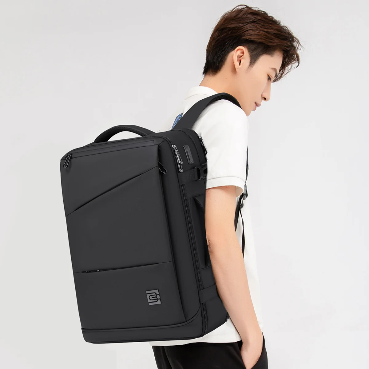 

Uwang большая сумка Capaci Busin Travel Novo мужская пригородная сумка Str Relief Cuter повседневная простая сумка с двойным плечом