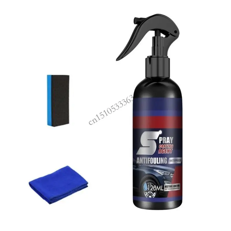 Agente recubrimiento multifuncional 090E, 120ml, agente renovación recubrimiento automático para abrillantado para