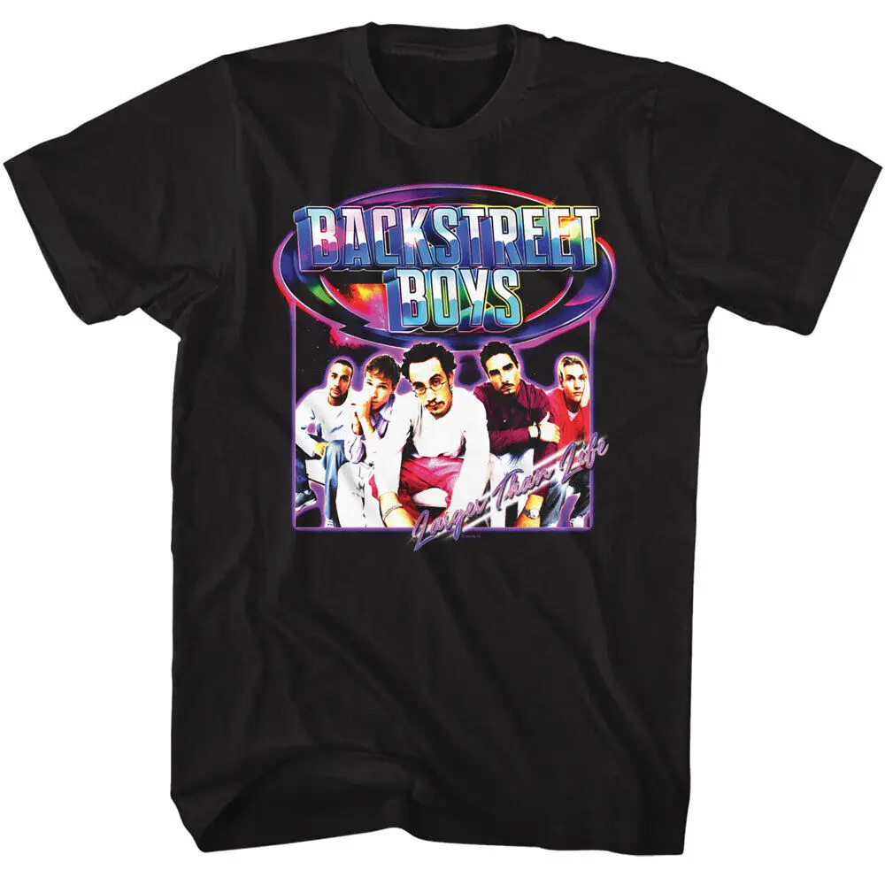 Backstreet Boys Larger Than Life Men's T Shirt Dance Pop Rhythm Music