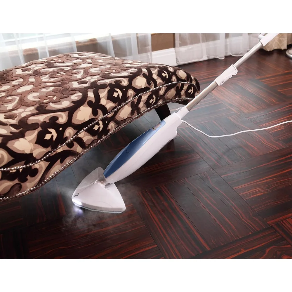 Multi-Surface Steam Mop with LED Lights, Triangular Mop Head, 1100 watts