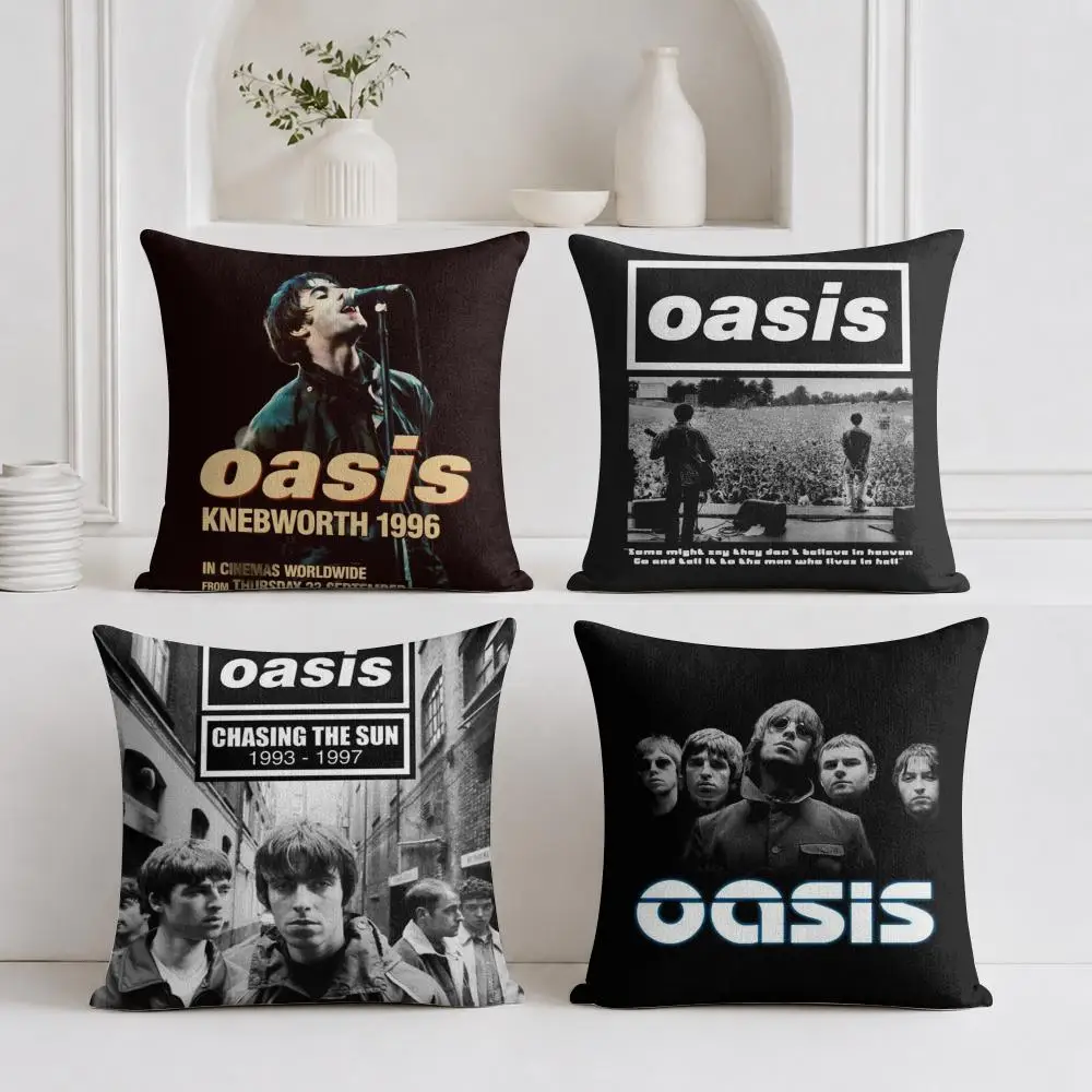 O-Oasis Cushion Cover Plush Fabric Soft Double-Sided Printed Sofa Warm Winter Home Gift Pillow Cover