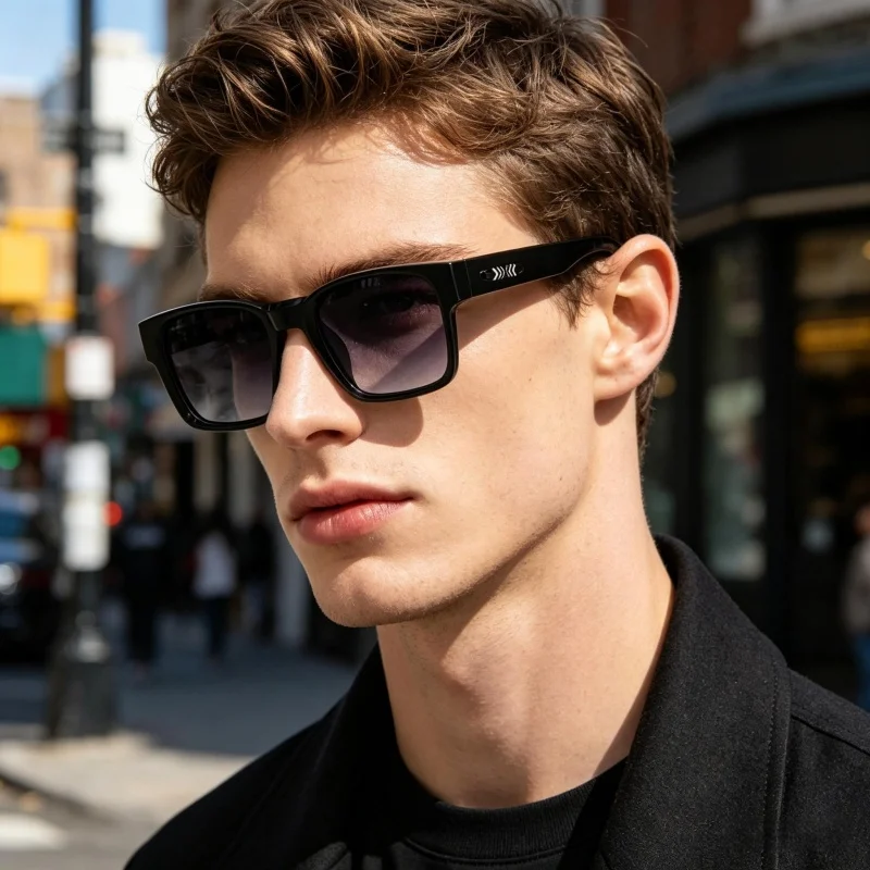 Lunettes de soleil rétro tenda - Men Fashion Photography avis et prix