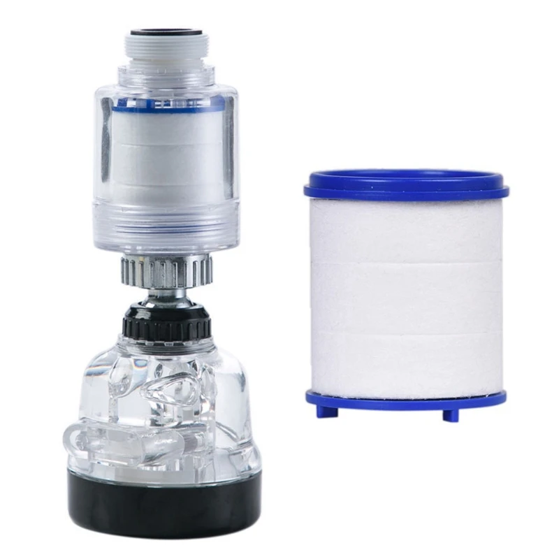 360 Degree Rotating Shower Faucet Splashproof Dechlorination Water Purify Three Gears Adjustable Water Saving Filter Kitchen Acc