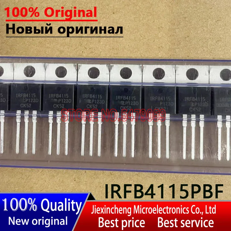 10 Uds nuevo original IRFB4115PBF IRFB4115 150V 104A Transistor TO-220 MOSFET