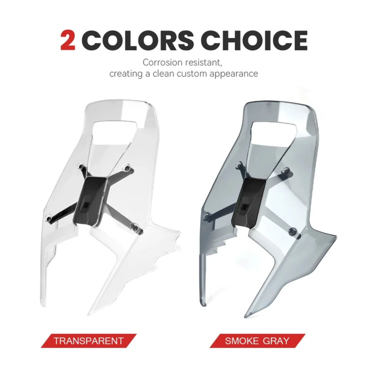 For 390 790 890 ADV Adventure 2019-2022 2020 Motorcycle Acrylic Rally Windshield Wind Deflector Screen Shield Windscreen Visor
