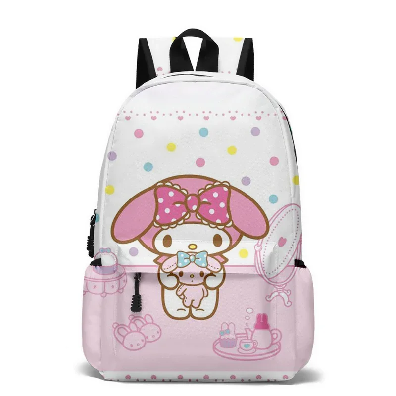 Sanrio-mochila escolar con dibujos animados para niños, morral ligero y de gran capacidad, novedad