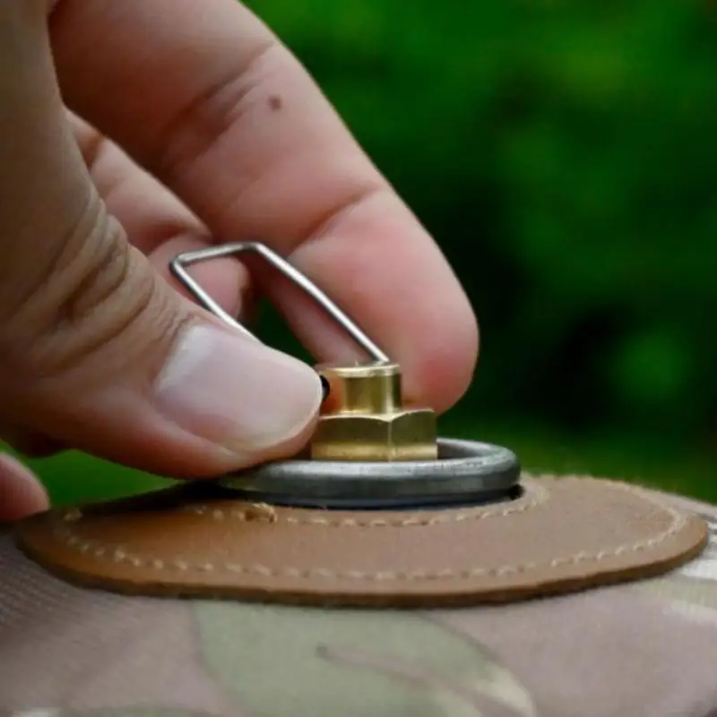 1Pcs Flat Gas Tank Anti-leak Plug Liquefied Gas Connection-Line Blocking Cap Gas Tank Cap Outdoor Camping Stove Cap