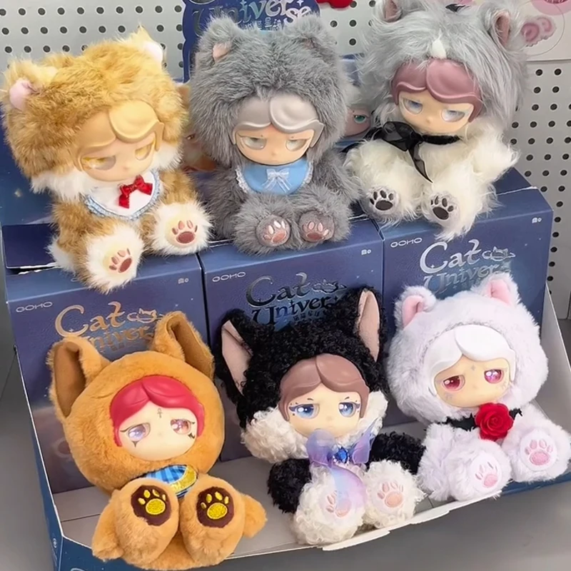 

Mo Cat Universe Series слепая коробка Cutie Mo Cat Виниловая загадочная коробка Фигурка куклы Рюкзак Подвеска Декор Сумка-сюрприз Игрушка Подарки