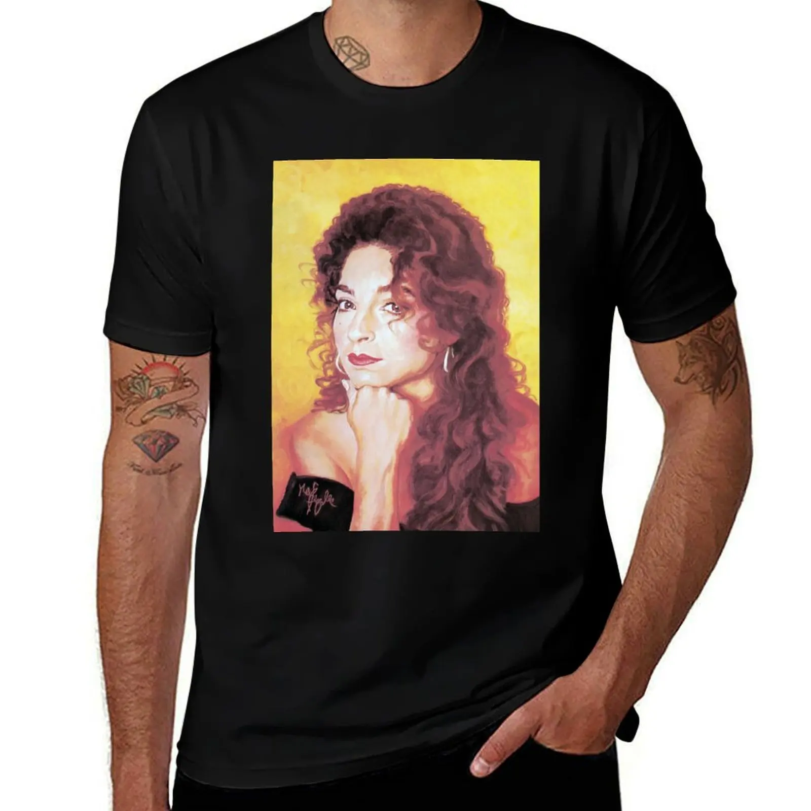 

Gloria Estefan T-Shirt Durable Work Wear T-Shirt