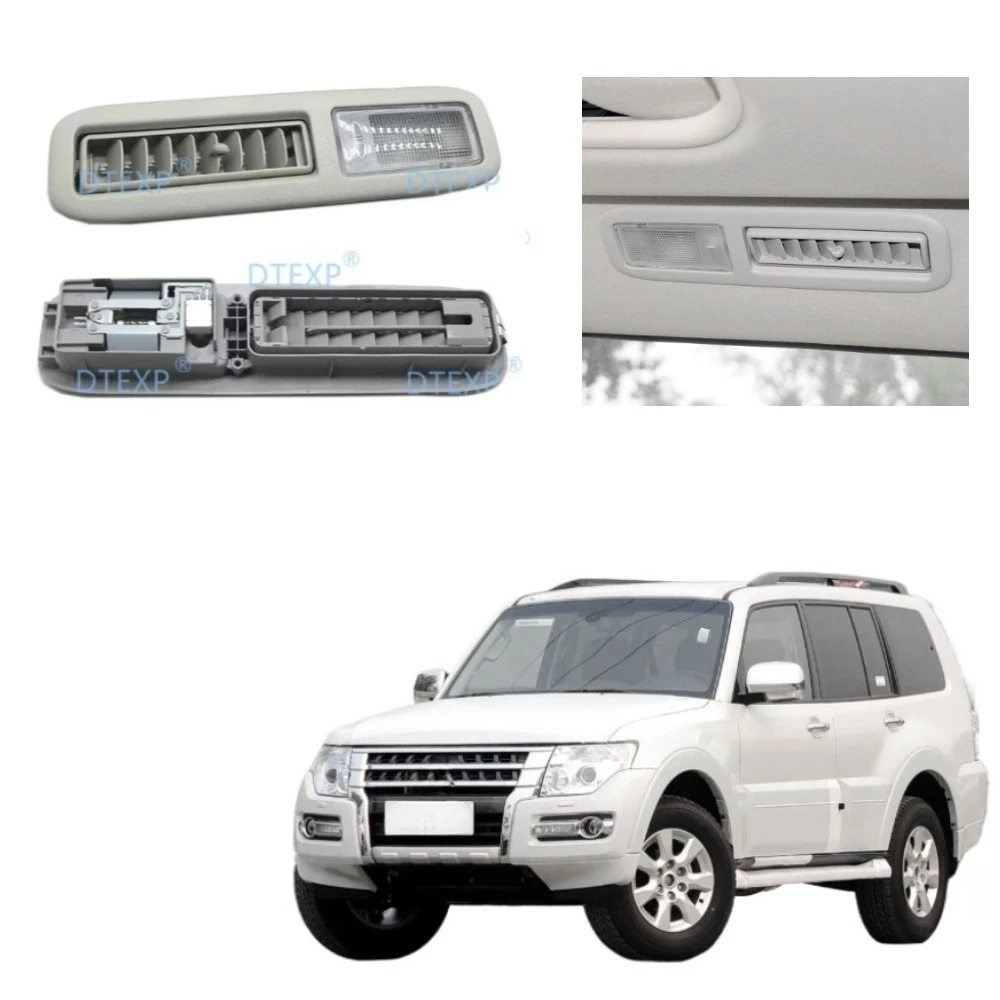 1 Pcs Grey or Beige Interior Light for Pajero V90 AC Vent Outlet with Reading Lamp for Montero Shogun V80 MR962022