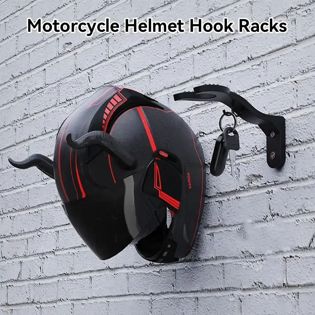 Motorcycle Helmet Hook Racks Multipurpose Hook Hanger Home Luggage Jacket Holders Kitchen Cabinet Shelf Wall Mount Hooks