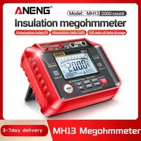 ANENG  MH13 Megohmmeter Ohm Tester Digital Multimeter Megometro Insulation Earth High Voltage Resistance Meter Tester Tool