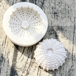 Sea Urchin Shell Silicone Cake Baking Mold Sugarcraft Chocolate Cupcake Resin Tools Fondant Cake Decorating Tools