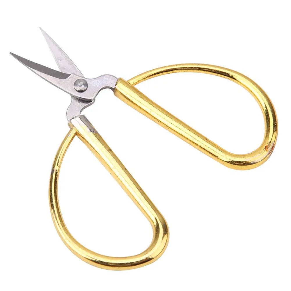 Vintage Stainless Steel Embroidery Scissors Sharp Blades Sewing Shears Mini Scissors For Needlework