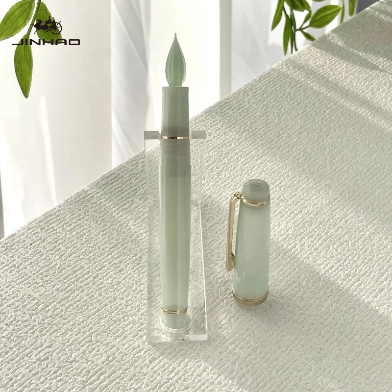 

Перьевая ручка JINHAO 82 из стекла ручной работы с тонким пером для каллиграфии, плавное письмо, канцелярские товары для школы, офиса, художественных принадлежностей