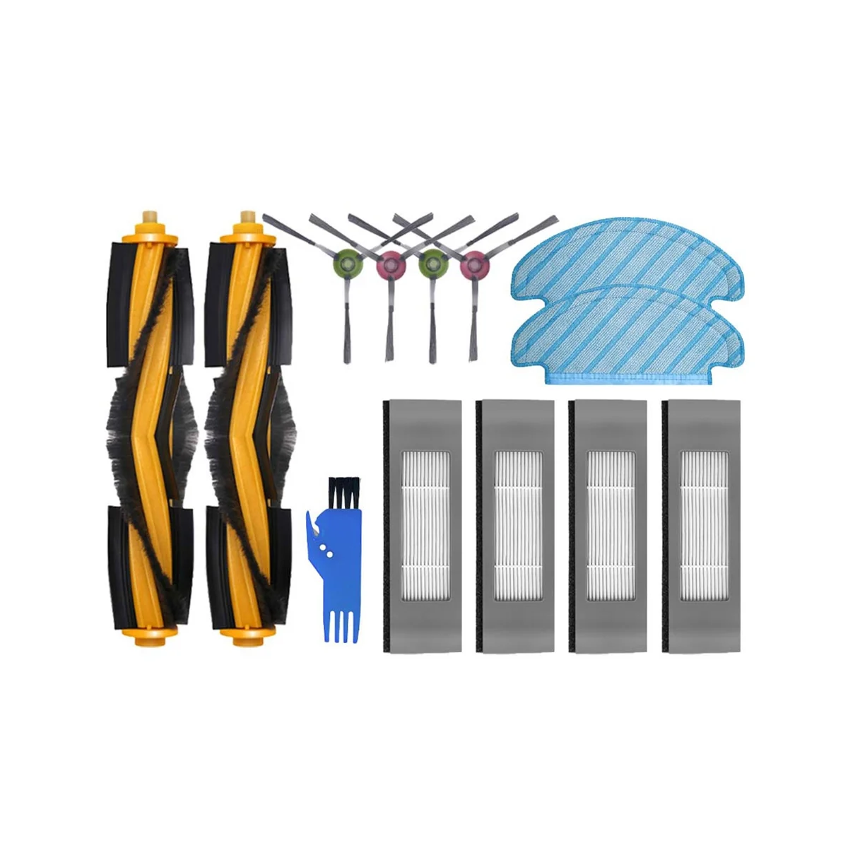 

For DEBOT OZMO T8 / T8 / T8 Max DEBOT N8 / N8 Plus / N8 Pro Spare Parts Main Side Brush Hepa Filter