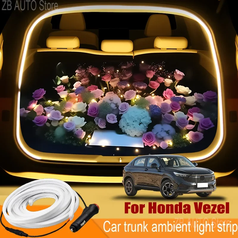 

For honda Vezel Automobile trunk ambient light automatic sensing car interior lighting with accessories