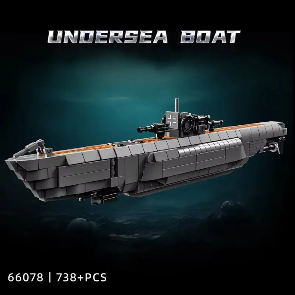 

Немецкие блоки U-лодочек, подводные лодки времен Второй мировой войны были рождественские подарки для мальчиков