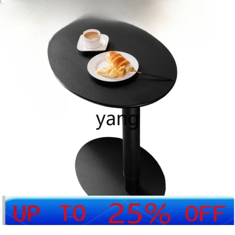 

LMM can lift round table household small apartment living room dining table coffee table simple