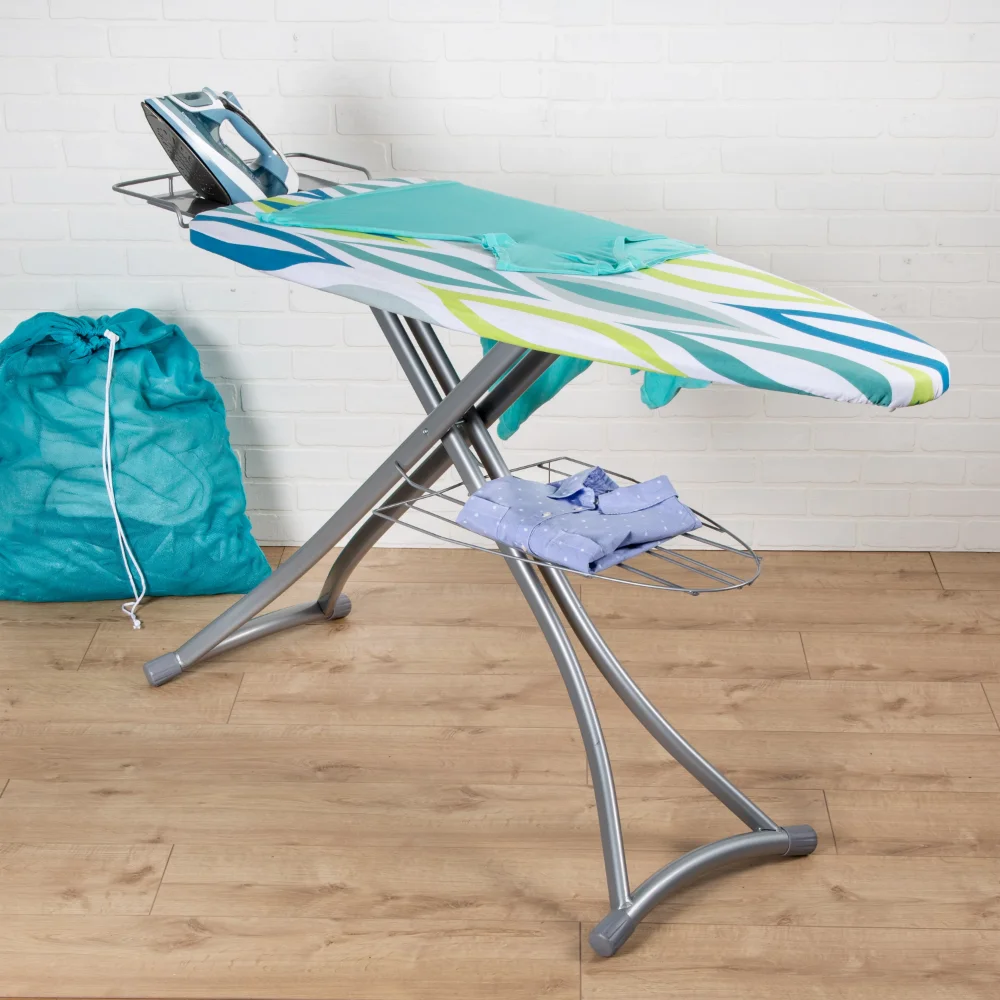 Collapsible Ironing Board With Rest Mat Accessories Pad