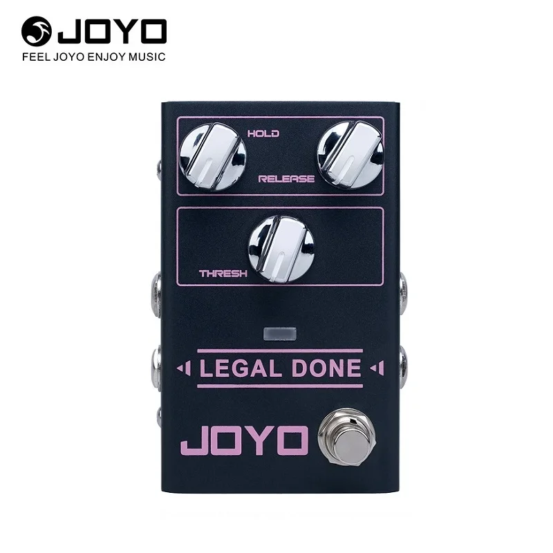 

JOYO R-23 LEGAL DONE Noise reduction pedal supports both 2-wire and 4-wire connection noise reduction pedal