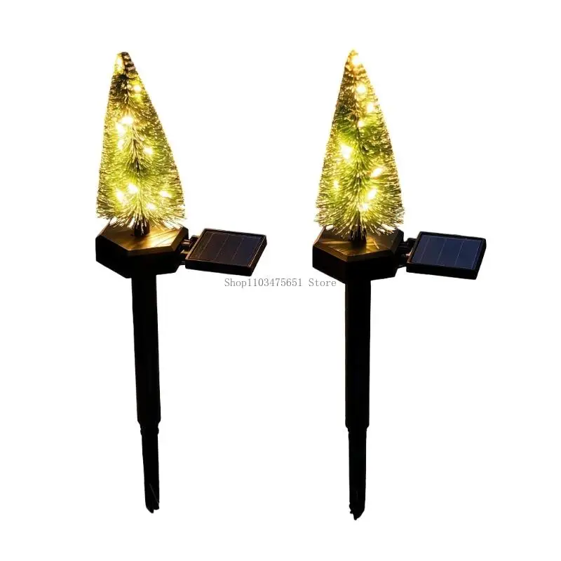  Solar holiday stake lamp for lawns, porches, doorways, and entries