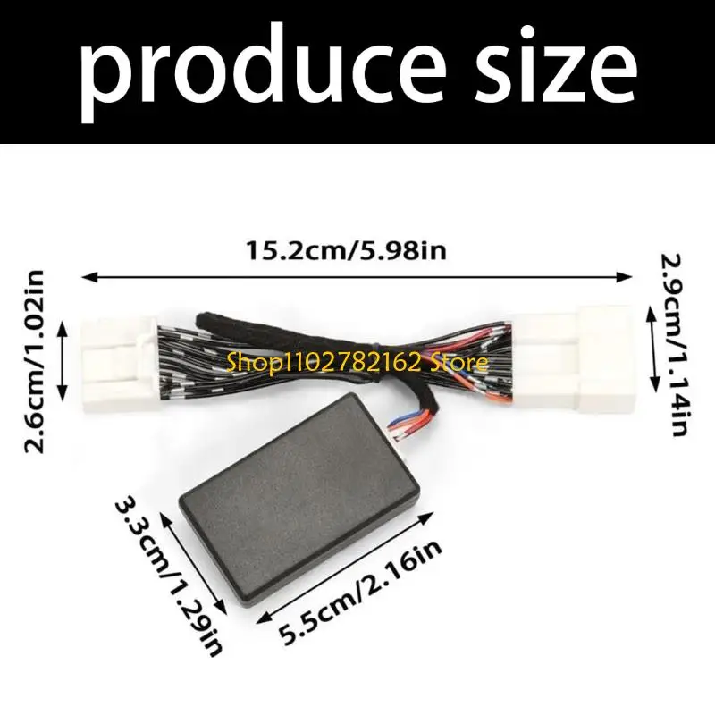 547B Wrapped Start Stop Bypass Wiring for 2019-2022 12V Vehicle Use