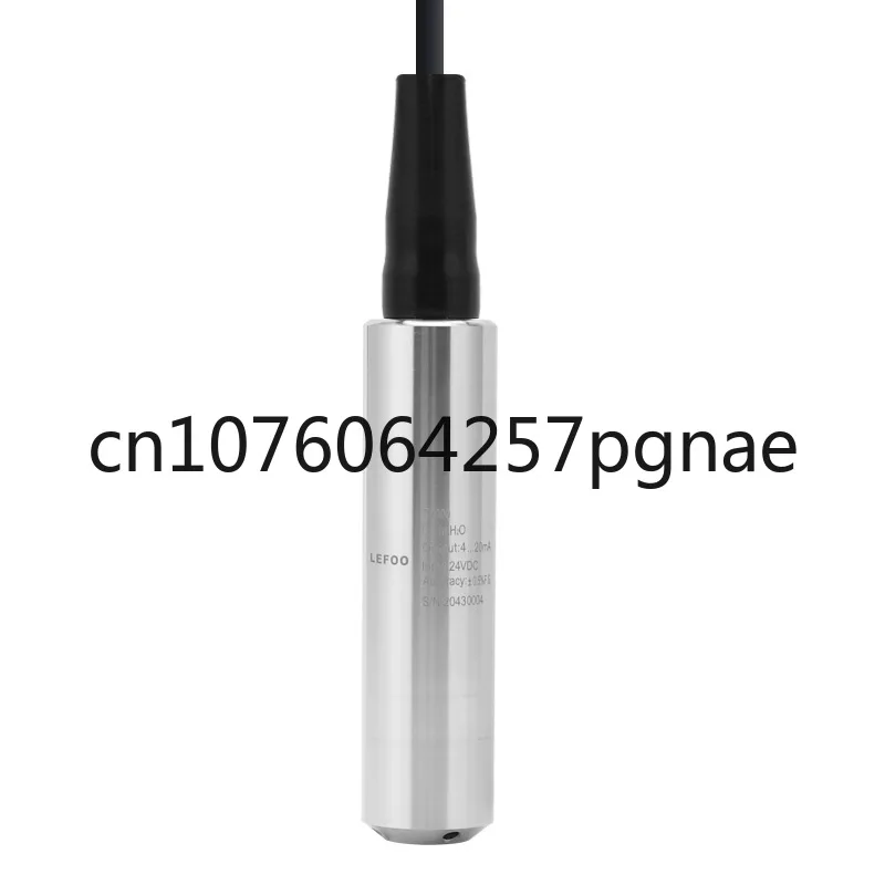 Input Level Transmitter Water Pressure Fire Water Tank Reservoir Well Liquidometer High Precision Sewage Level Sensor