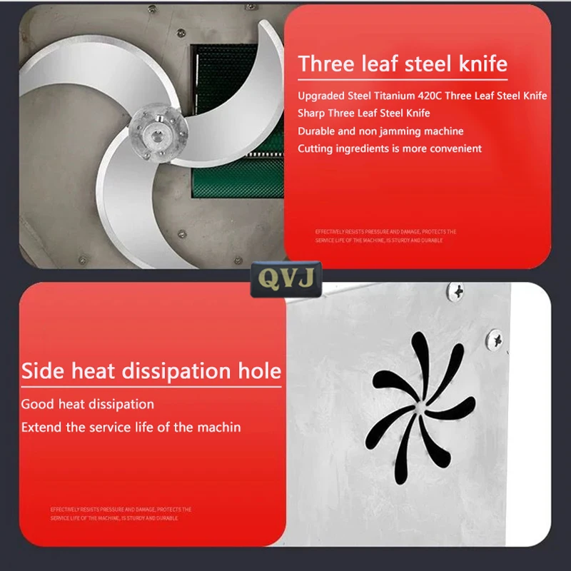 Fornecimento comercial comercial ajustável repolho salada vegetal folha chopper máquina cortador de vegetais