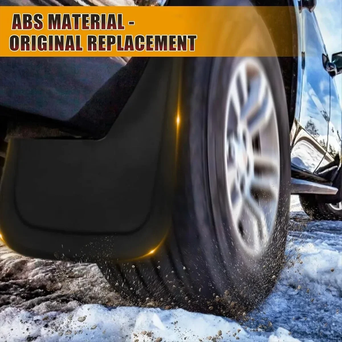 

For Toyota Grand Highlander 2024-2025 PP Soft Plastic Car Front Rear Splash Guards Car Accessories