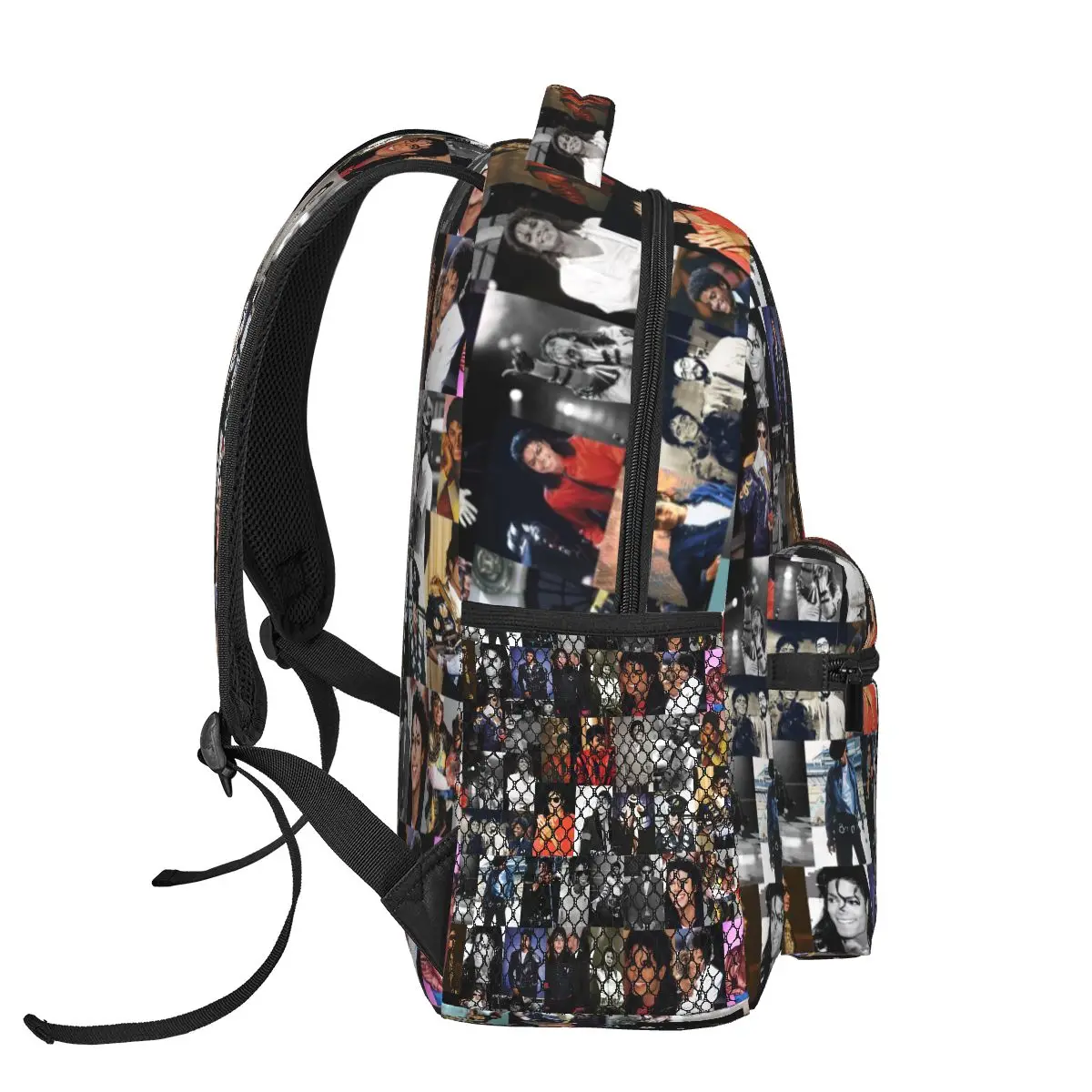 Imagem -03 - Michael Jackson Mochila para Meninas Meninos Viagem Mochila Mochilas para Bolsa Escolar Adolescente